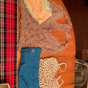 Multiply bralettes. All for 10 dollars
